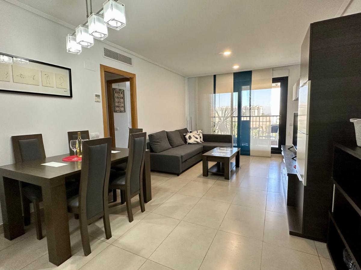 شقة Sunny Patacona Seaview فالنسيا المظهر الخارجي الصورة